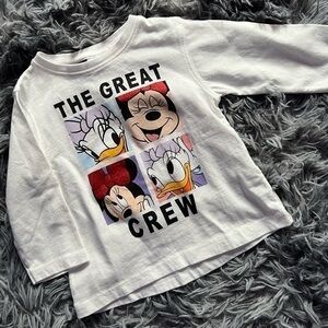 Zara Disney long sleeve tee